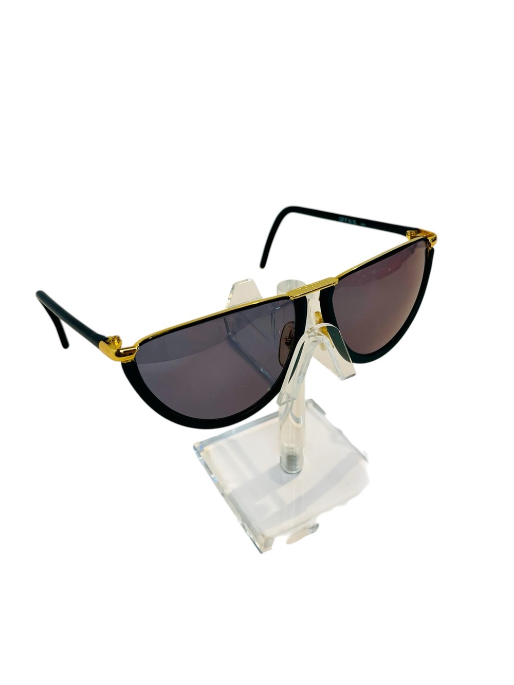 RARE Vintage Gianfranco Ferre Sunglasses GFF 9/S Green Gold Italy Read - Picture 5 of 13